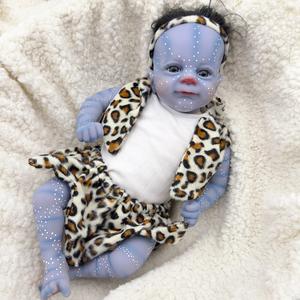 Nouvelle poupée nouveau-né <span class=keywords><strong>de</strong></span> 18 pouces, édition Woodland, bébé reborn, taille réaliste, <span class=keywords><strong>image</strong></span> réaliste, jouet artisanal pour enfants, cadeau pour fille - Product Image 4