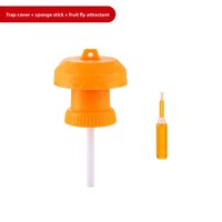 Fabrieksdirect plastic vliegenvanger voor fruitvliegen & meloenvliegen voor fruit en groenten