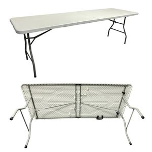 Tables et chaises en plastique avec pieds amovibles, roulettes, <span class=keywords><strong>plateau</strong></span> transparent et support pour parapluie - Product Image 3
