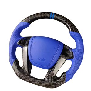 Volante Deportivo de Fibra de Carbono y Cuero Perforado para <span class=keywords><strong>Honda</strong></span> Accord 8ª Generación Crosstour, en Oferta - Product Image 6