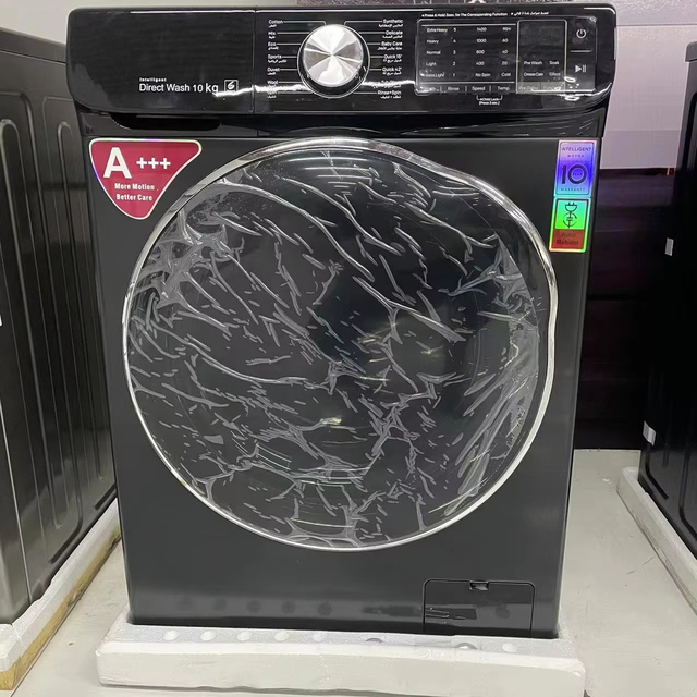 7kg Black color Washing Machine Front Loading Fully Automatic Washing Machine with Universal Motor premium Design