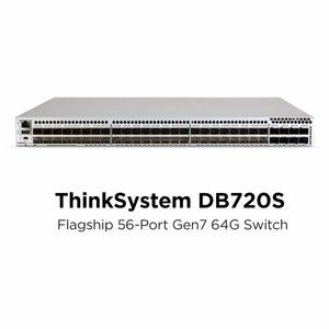 Gen7 64Gbps Fibre Channel SAN <b>Switch</b> for ThinkSystem DB720S Series High-Density Storage <b>Networking</b> for Enterprise Data Center - Product Image 2