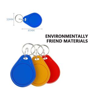 Porte-clés RFID ABS 125 kHz pour filles, avec logo personnalisé, mignon - Product Image 4