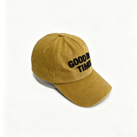 Gorra de Béisbol de Algodón Lavado Vintage con Logotipo Personalizado al por Mayor, Gorra de Papá sin Estructura, Gorra de Sol Retro Desgastada de Copa Suave para Hombres y Mujeres