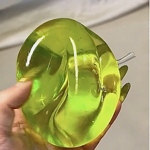 New CHENXI TK Popular 8cm Crystal Apple <b>Ball</b> Maltose <b>Squeeze</b> Toy Stress Relief Toy Squishy <b>Ball</b> for Kids Adults - Product Image 4