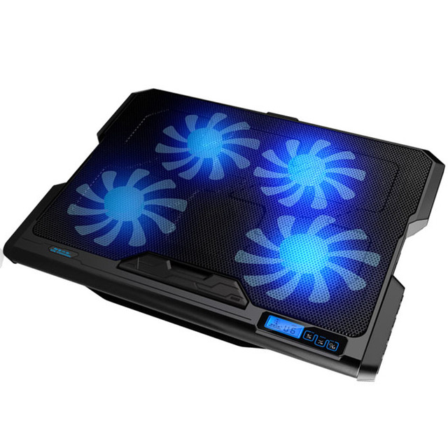 ICE COOREL High Quality Laptop Cooling Pad Designed for Home Office Gaming Use Laptop Stand With LCD Screen