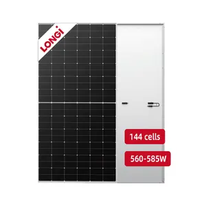 LONGI Hi-MO 6 LR5-72HTH PV mono moduli solari 560W 565W 570W 575W 580W 585W esploratore pannelli solari
