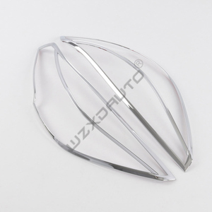 ชุดครอบไฟหน้า ครอบไฟท้าย ครอบมือจับประตู  วัสดุพลาสติก ABS ชุบโครเมียม สำหรับรถยนต์ Ford Escape รุ่นปี 2013-2015 ยี่ห้อ WZXD - Product Image 6