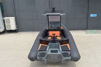 Bateau semi-rigide (RIB) de 6 mètres pour 10 personnes, en Hypalon Achilles, avec cabine à toit rigide, luxe pour les loisirs, fabriqué en Chine, faible MOQ