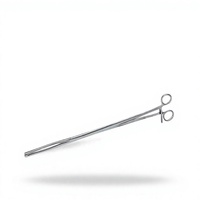 Forceps cervicaux vétérinaires réutilisables 75 cm en acier inoxydable, instrument chirurgical pour usage obstétrical chez les chevaux et les bovins
