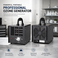 Générateur d'ozone haute capacité, éliminateur d'odeurs pour la maison, les odeurs d'animaux domestiques, les odeurs de fumée, les appartements, les véhicules, les cuisines, purificateur d'air