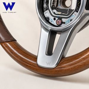 Adecuado para Mercedes Benz Clase A, B, E, G, GLA, CLA, GLC, GLS, GLE, Clase C, W205, W204, Modelo Antiguo, Placa Direccional <span class=keywords><strong>de</strong></span> Madera <span class=keywords><strong>de</strong></span> Melocotón Nueva y Mejorada - Product Image 5
