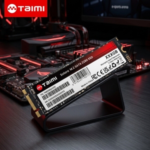 SSD SATA M.2 Taimi Kapasitas Tinggi 1TB NGFF 2280 Internal Solid State Plastik Desktop Profesional untuk Pengeditan Video dan File Besar - Product Image 3
