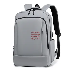 High Quality Large Capacity Waterproof Netbook Bag with USB Charging Hole Laptop Backpack Waterproof Bag