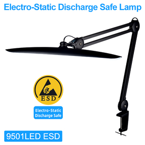 <span class=keywords><strong>Lampe</strong></span> <span class=keywords><strong>d</strong></span>'inspection électronique ESD pour <span class=keywords><strong>atelier</strong></span>, <span class=keywords><strong>lampe</strong></span> loupe ESD noire sécurisée avec bras articulés, <span class=keywords><strong>lampe</strong></span> anti-électrostatique - Product Image 1