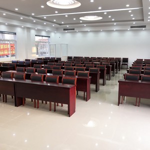 Bảng Dải gỗ dài <span class=keywords><strong>1.2m</strong></span> để đào tạo doanh nghiệp cho các hội nghị tổ chức bổ sung cho nội thất văn phòng hai người - Product Image 3