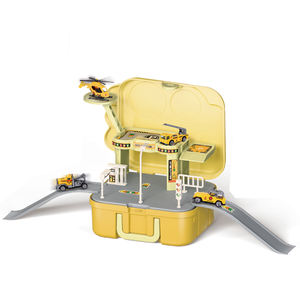 Mini station-service électrique en plastique jouet catapulte piste de voiture de course bricolage ensemble d'aventure enfants semblant jouer jeu Simulation pompe à essence - Product Image 1