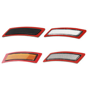 Feux de position latéraux avant BMW F10 2011-14 avec lentilles LED Meniscus et réflecteurs 63147203265 63147203266 - Product Image 1