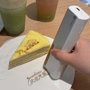 เครื่องพิมพ์กาแฟอัตโนมัติ EVEBOT แบบพกพา เครื่องพิมพ์ขนมหวานแบบปากกา สำหรับร้านกาแฟ เครื่องพิมพ์อิงค์เจ็ท ดีไซน์ใหม่ - Product Image 6