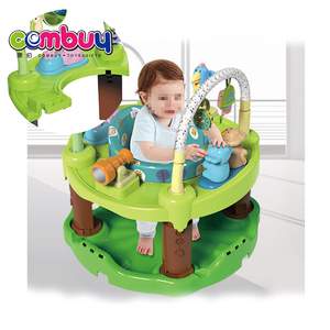 Silla Musical de jungla educativa 3 en 1, juguete para bebé que rebota y mece, <span class=keywords><strong>mesa</strong></span> de salto de plástico - Product Image 1