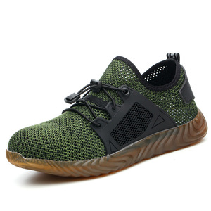 Chaussures classiques à bout en acier pour femmes et hommes, chaussures Safeti résistantes aux impacts et aux perforations, prix bon marché, qualité ISO - Product Image 2