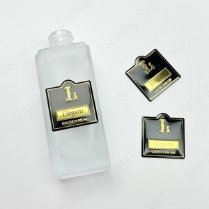 Étiquettes de parfum personnalisées en aluminium pour flacons de parfum, étiquettes en aluminium de qualité supérieure, autocollants, étiquettes d'emballage de parfum - Product Image 5