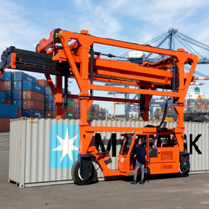 Grúa pórtico móvil de doble viga para contenedores de 35, 40 y 50 toneladas, tipo Straddle Carrier - Product Image 1