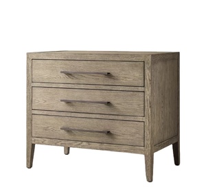 Meubles de maison modernes de luxe meubles de chambre à coucher style américain stockage en chêne <span class=keywords><strong>russe</strong></span> table de chevet fermée - Product Image 1