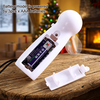 Mini Ventilador Eléctrico Portátil LED con Mensaje Personalizado, Diseño Moderno, Impresión en Serigrafía, Pantalla LED Programable
