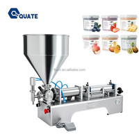 Machine de remplissage semi-automatique spécialisée et efficace pour le remplissage de matériaux à haute viscosité tels que le miel et le beurre de cacahuète
