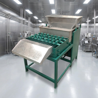 Machine à décortiquer et à peler les noix de macadamia en acier inoxydable 304, traitement de pré-rôtissage, alimentation automatique pour l'industrie des aliments en conserve