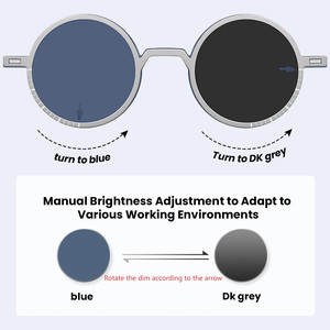 Gafas de Sol de Moda al por Mayor de Alta Calidad, Ajustables, Giratorias, con Protección UV400, Hechas en China, Montura Metálica Sheralor - Product Image 2