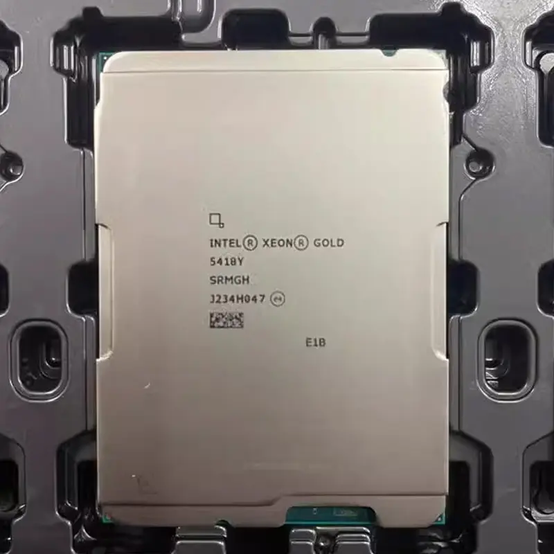 Originele Nieuwe Intel Xeon Gold Processor 45M Cache 2.00 Ghz 24 Core Srmgh Server Cpu 5418y