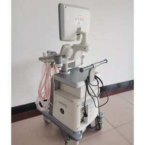 Troli <span class=keywords><strong>Logiq</strong></span> <span class=keywords><strong>P5</strong></span> bekas dengan 3 pemeriksaan <span class=keywords><strong>Ultrasound</strong></span> Doppler untuk tujuan pemantauan diagnostik dokter hewan - Product Image 6