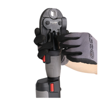 Herramienta de Prensado Hidráulica Profesional a Batería ZUPPER PZ-2430, para Tubos de PEX, Acero y Cobre, Sin Mordazas