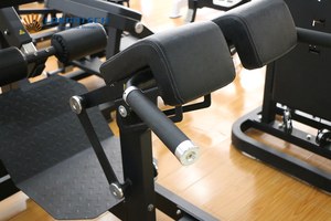 Équipement de fitness commercial 4 en 1, charge de <span class=keywords><strong>plaques</strong></span>, double 45 °   Chaise romaine <span class=keywords><strong>GHD</strong></span> PND pour l'extension des hanches et le renforcement des fessiers - Product Image 6