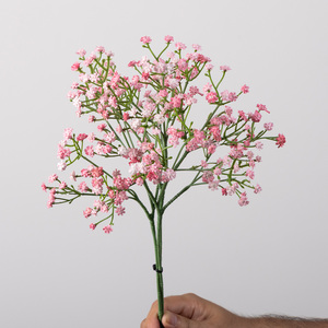 <span class=keywords><strong>Gypsophile</strong></span> artificielle en silicone souple, effet toucher réel, bleue, pour la décoration de tables, de maisons et d'événements (vente en gros) - Product Image 3