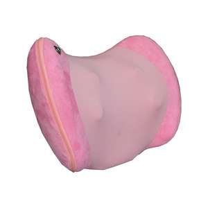 Boguan Massage Pillow Rechargeable Heating Neck Back Waist Leg Support Cushion Cotton Fabric - Product Image 1