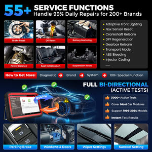 Outil de diagnostic complet du système X431 Pro3S+ V5.0 LAUNCH, programmation ECU automobile OBD2, programmation de clés, scanner. - Product Image 3