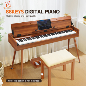 Piano numérique professionnel en bois pour adultes et enfants, 88 touches lestées, vente en gros - Product Image 2