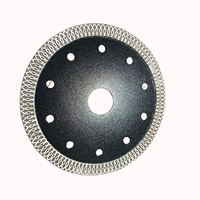 Disque de découpe diamanté pour carrelage en porcelaine, super fin, brasé, multifonction