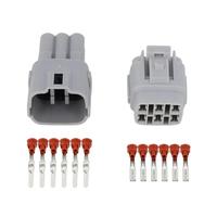 Conector de 6 posiciones 6187-6561 con todos los terminales asociados, sellos para Sumitomo MT Sealed Series