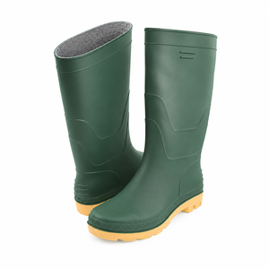 <span class=keywords><strong>Botas</strong></span> de Lluvia de PVC Ligeras, <span class=keywords><strong>Antideslizantes</strong></span> e Impermeables para Hombre, para Trabajo Agrícola y Seguridad, Suministro Directo de Fábrica al Por Mayor - Product Image 4