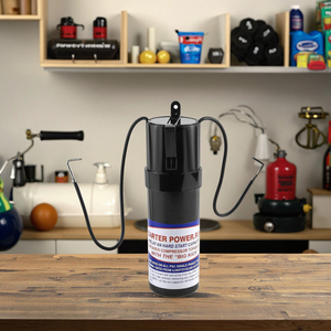 Điều hòa không khí bộ phận cứng bắt đầu kit, Relay và bắt đầu tụ điện, 90-277 điện áp, 1/2 đến 10 HP tăng mô-men xoắn bắt đầu 600% spp7s - Product Image 1