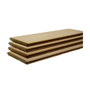 Wood Board Building Materials Easy Fluted Wall Panel Installation 8x95x2130mm Wood Panel Western Red Cedar Wood Cladding