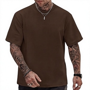 Camiseta Oversize Boxy para Hombre, Estampado Personalizado, Algodón Pesado, Hombros Caídos, Ropa Urbana - Product Image 1