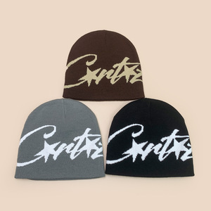 <span class=keywords><strong>Bonnet</strong></span> en tricot jacquard style hip-hop, 100 % acrylique, chaud pour l'hiver, unisexe, streetwear, style rap, décontracté, fabricant de chapeaux personnalisés - Product Image 3