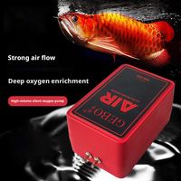 Pompe à air ultra silencieuse à économie d'énergie GB-28, double sortie, aérateur d'oxygène pour aquarium