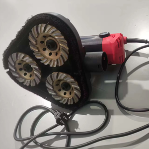 Machine de polissage électrique sans poussière à trois têtes pour sols. Polissage des sols en <span class=keywords><strong>béton</strong></span> et en ciment. - Product Image 1