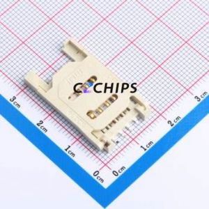 C7101-02 SIM Card Connector SMD Connector ( Body Max Height: 2.8mm ) - Product Image 1